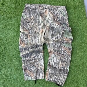 Vtg Liberty Realtree Camo Cargo Pants Mens XL Hunting Outdoors Gorpcore Wide Leg